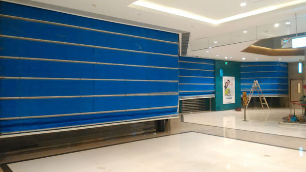 商場防火卷簾案例