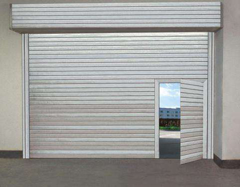 帶小門防火卷簾