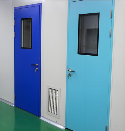 鋼制潔凈門安裝